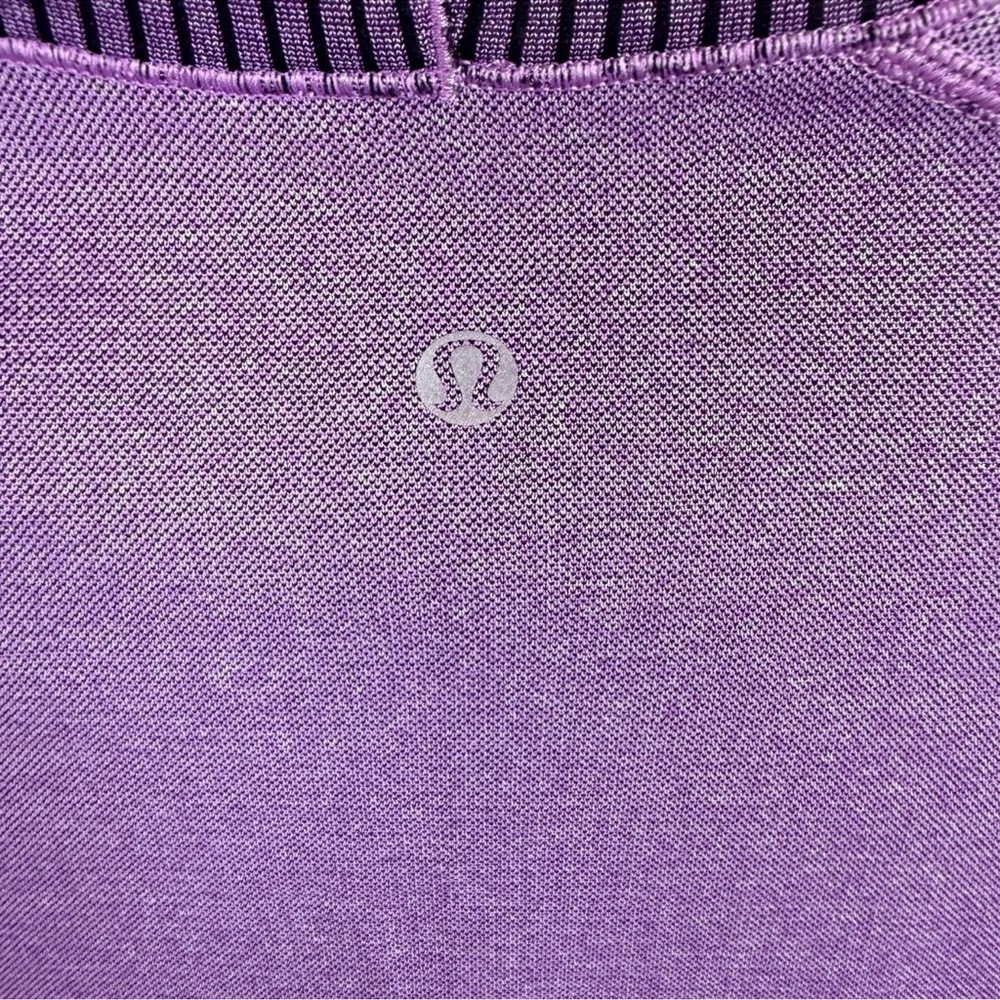Lululemon Run Swiftly Heathered Regal Plum Top - Picture 9 of 10